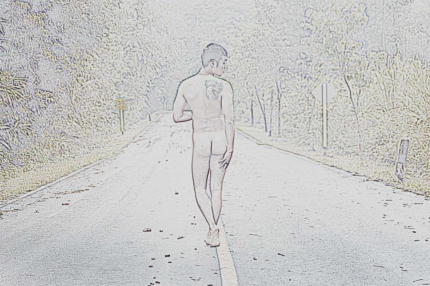 I am standing on the mountain top | 我站在山頂上